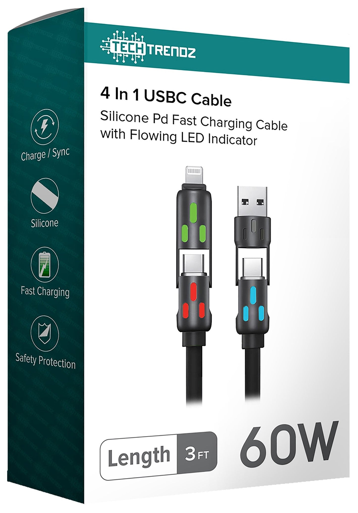DOORBUSTER!!! 4-IN-1 CHARGING CABLE