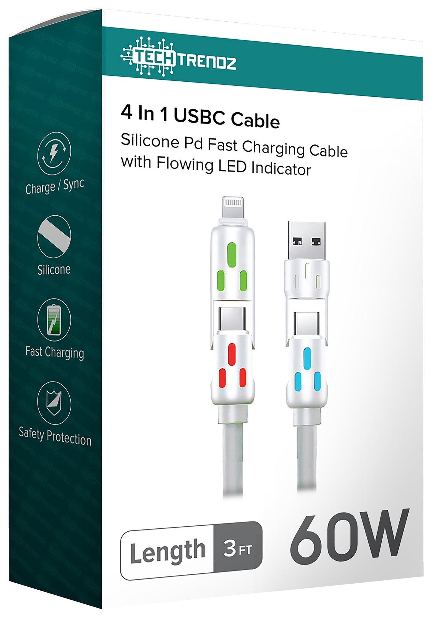 DOORBUSTER!!! 4-IN-1 CHARGING CABLE