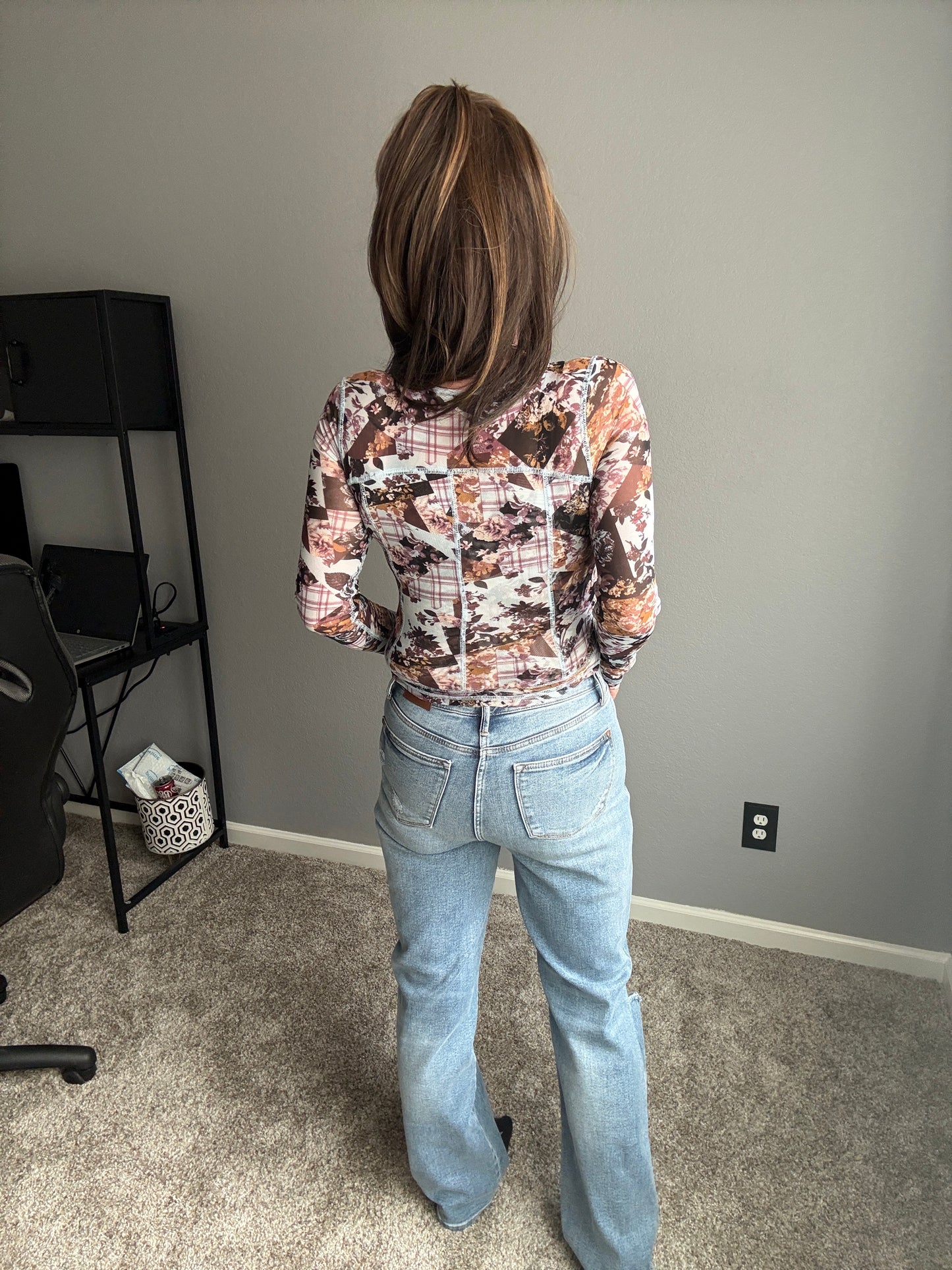 Dylan High Rise Rigid Magic Criss-Cross Waistband Straight Jeans
