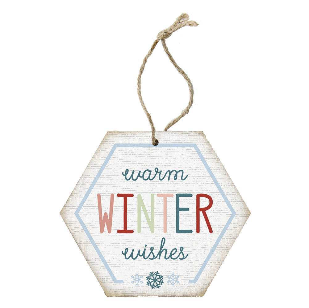 Warm Winter wishes Ornament